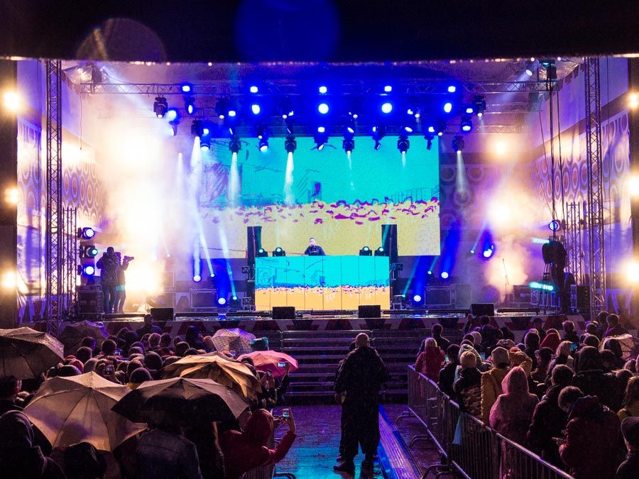 DJ Smash выступил на Днях Москвы в Прикамье