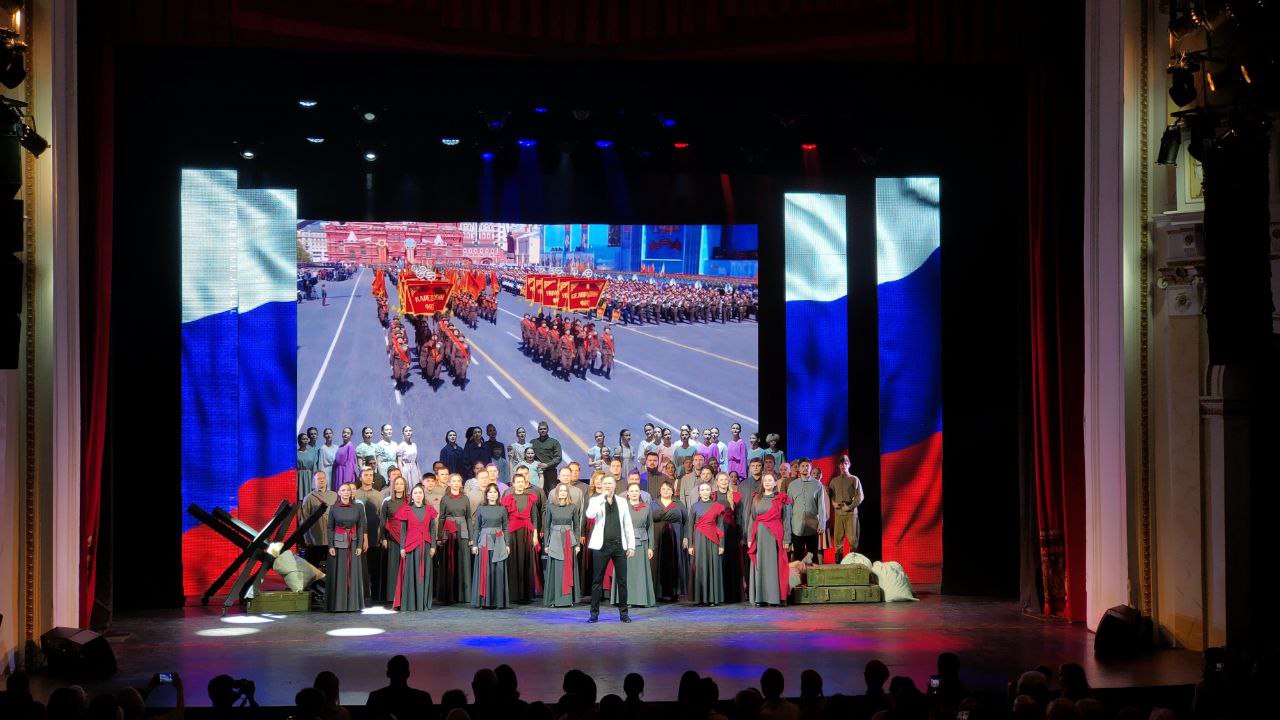 Торжественное собрание с участием губернатора в честь 9 мая