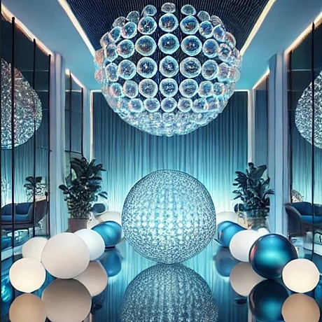 LED шары / полусферы