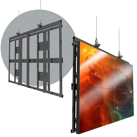 Монтаж светодиодных экранов и видеостен