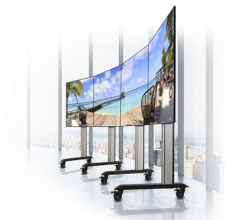 Монтаж светодиодных экранов и видеостен